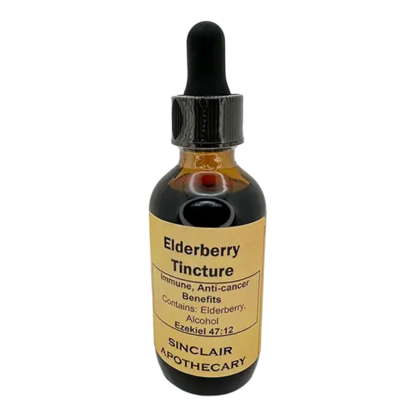Elderberry Tincture Immune Support Anti Cancer